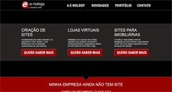 Desktop Screenshot of e-nology.com.br